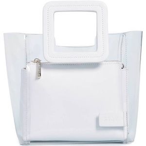 Staud Mini Shirley Bag White